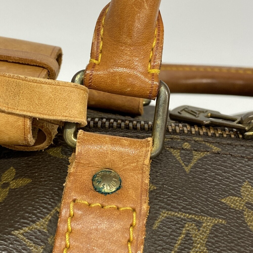 LOUIS VUITTON Brown Monogram Keepall 50 Boston Bag - Picture 9 of 13
